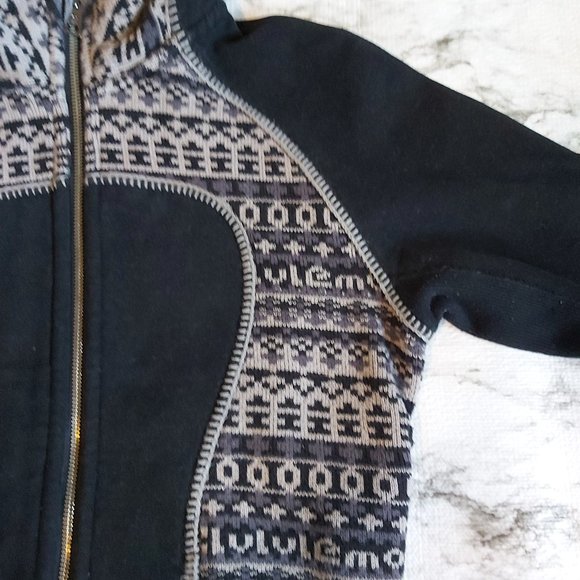 Lululemon Fair Isle Knit Hoodie 8 Special … - Picture 7 of 11